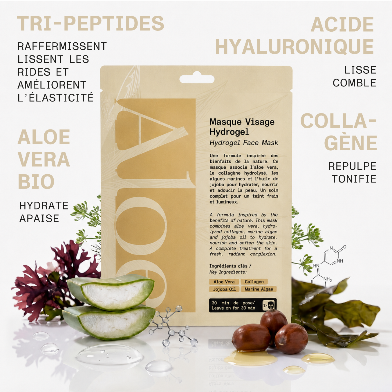 Masque Visage Hydrogel