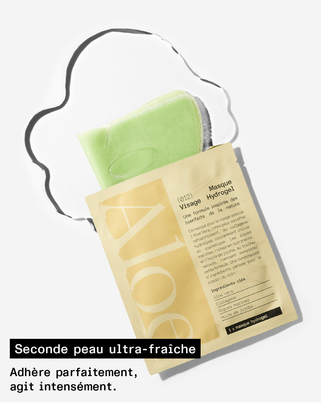 TikTok Shop - Masque Visage Hydrogel