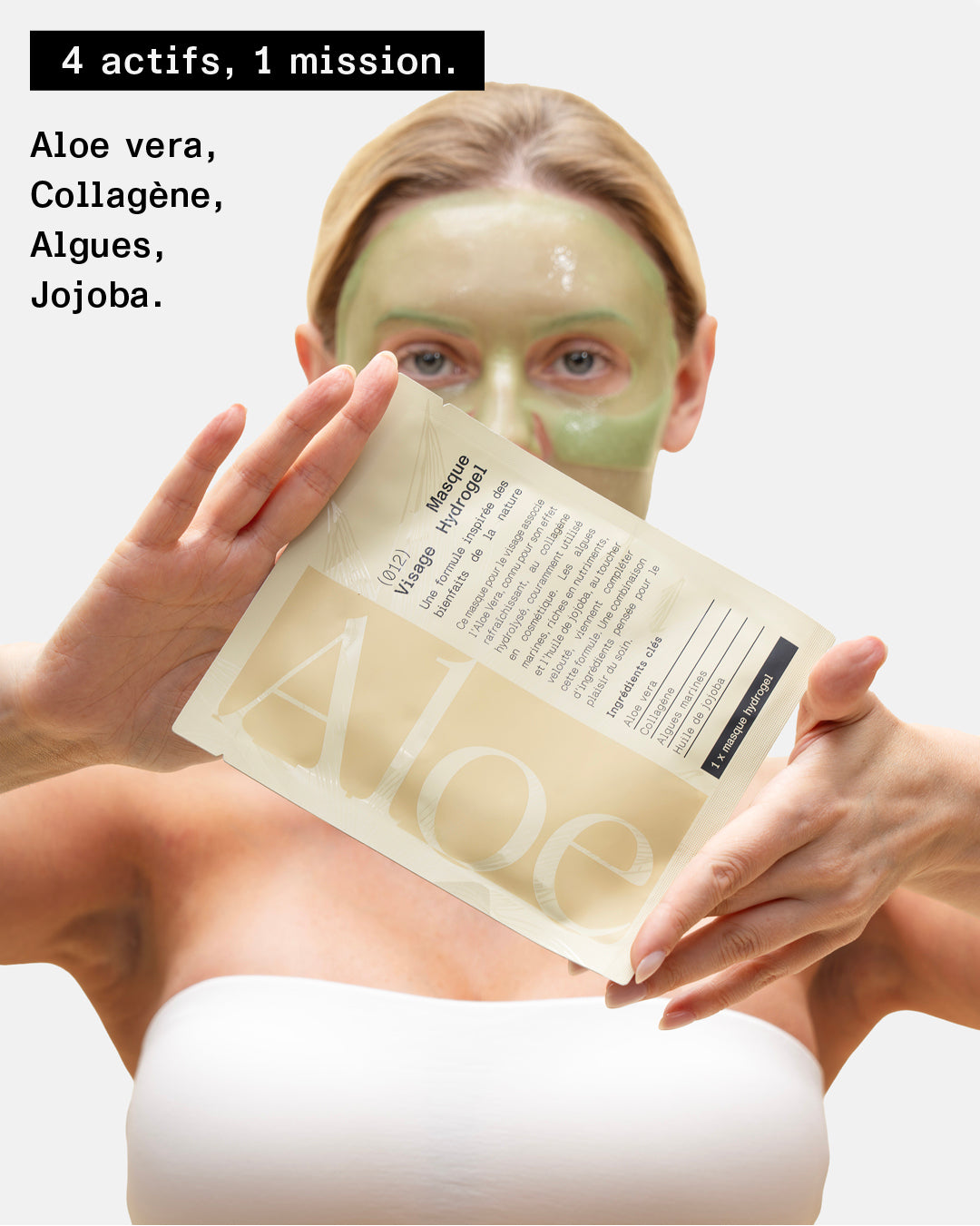 TikTok Shop - Masque Visage Hydrogel