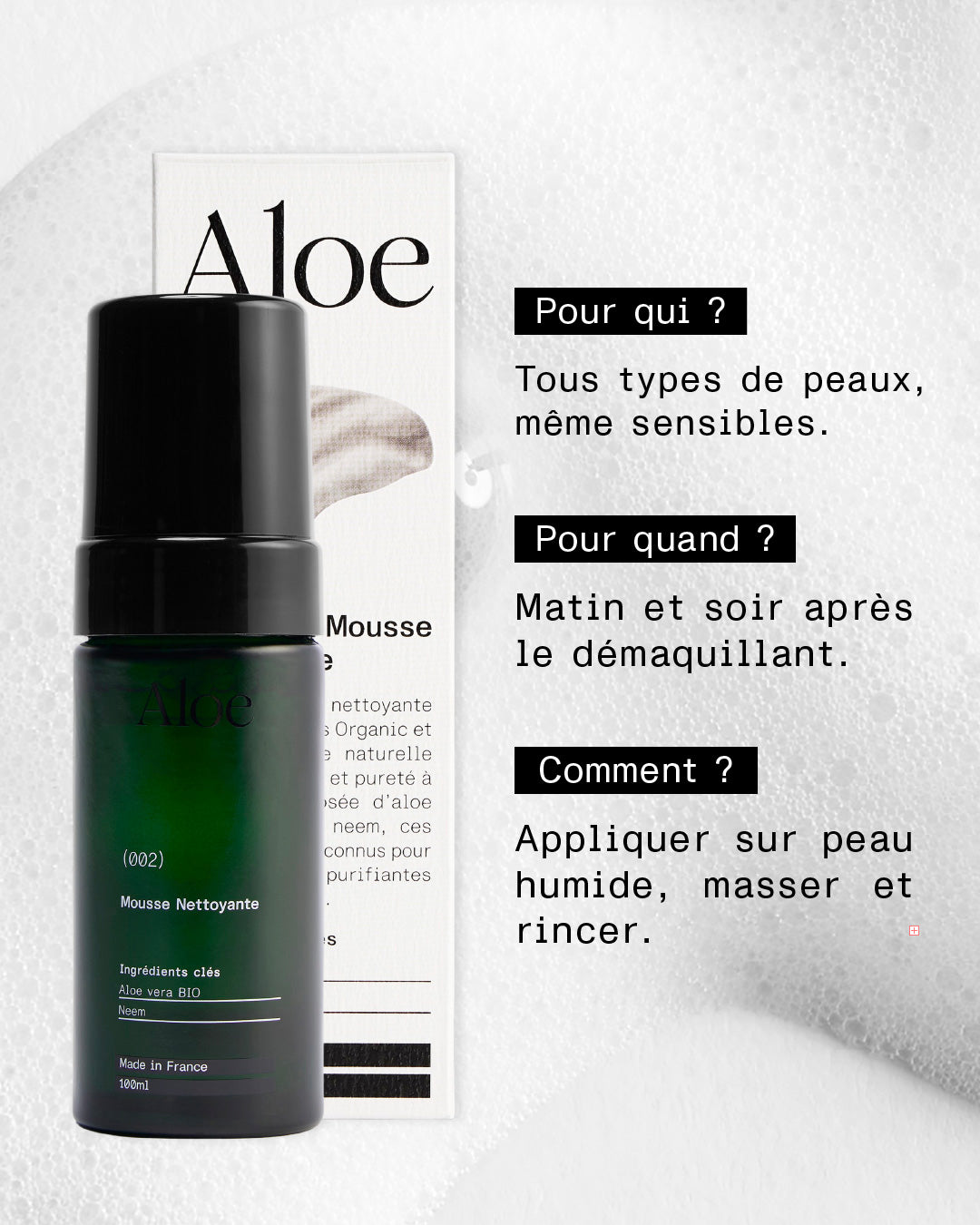 Mousse Nettoyante - Offert