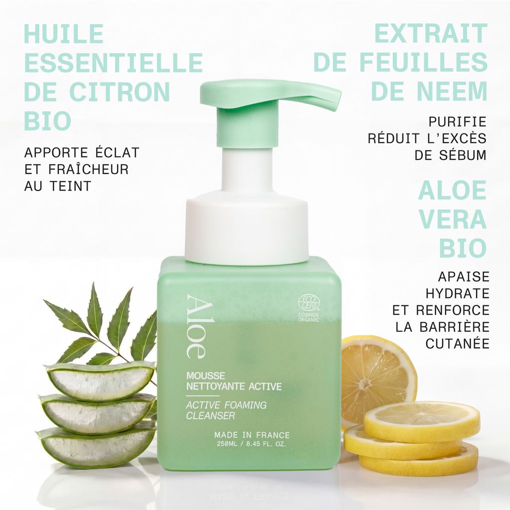 Mousse nettoyante