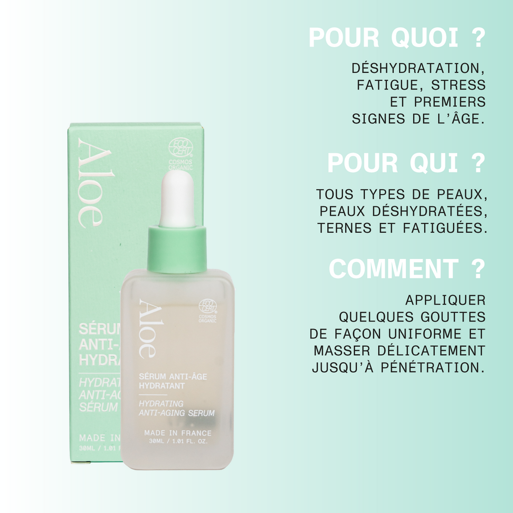 Sérum anti-âge hydratant