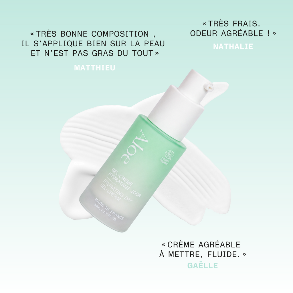 Gel-crème hydratant jour