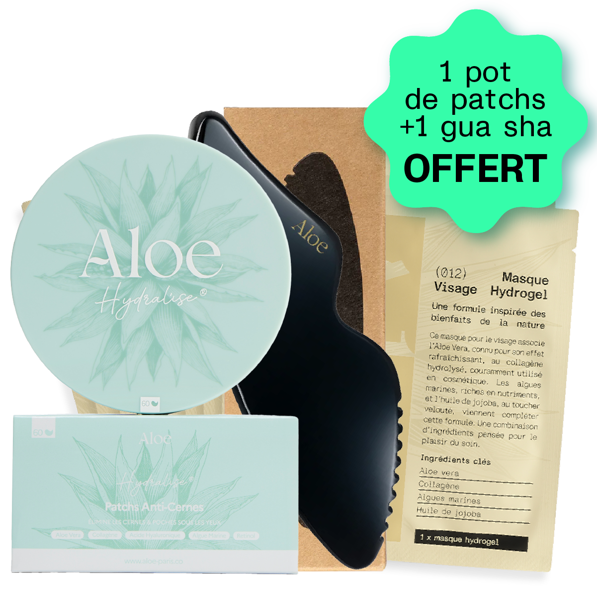 TikTok Shop - Masque Visage Hydrogel