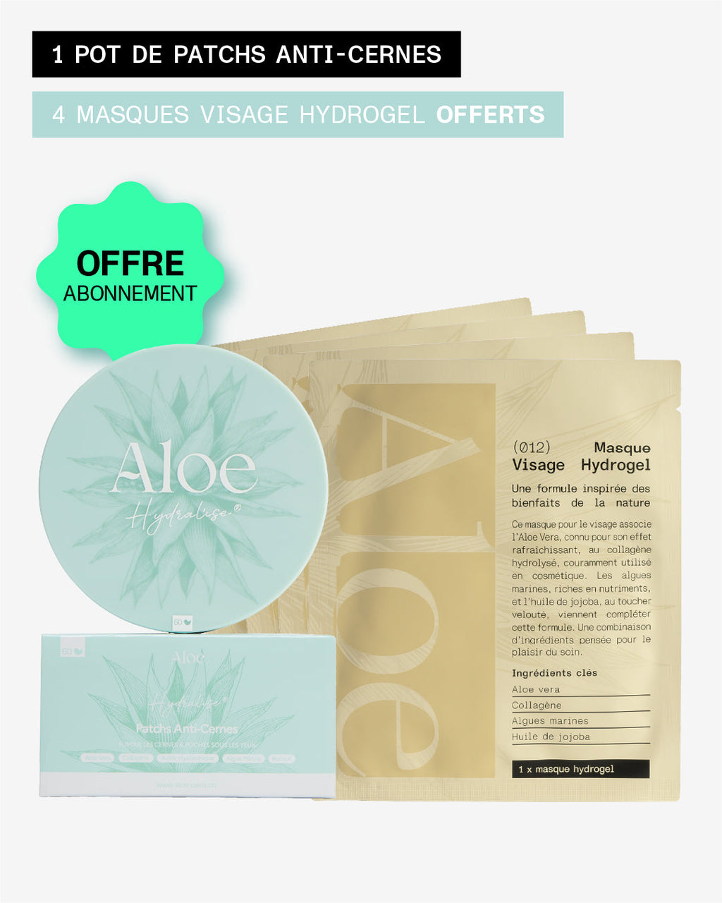 Patchs anti-cernes Homme