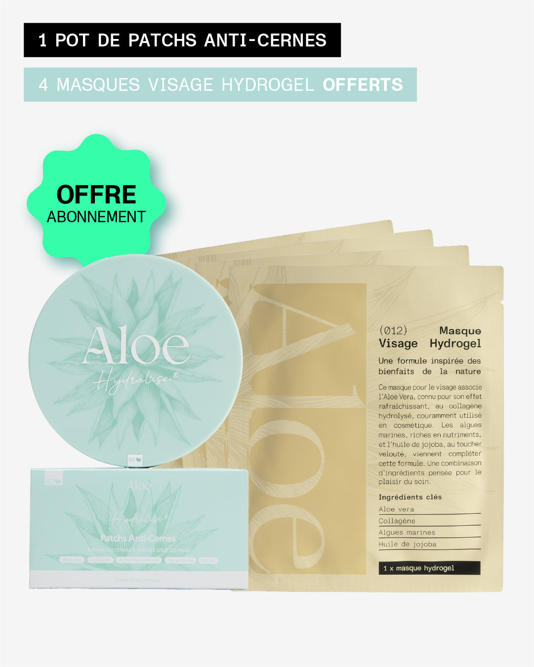 Patchs anti-cernes Homme